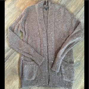Express Sequin Cardigan